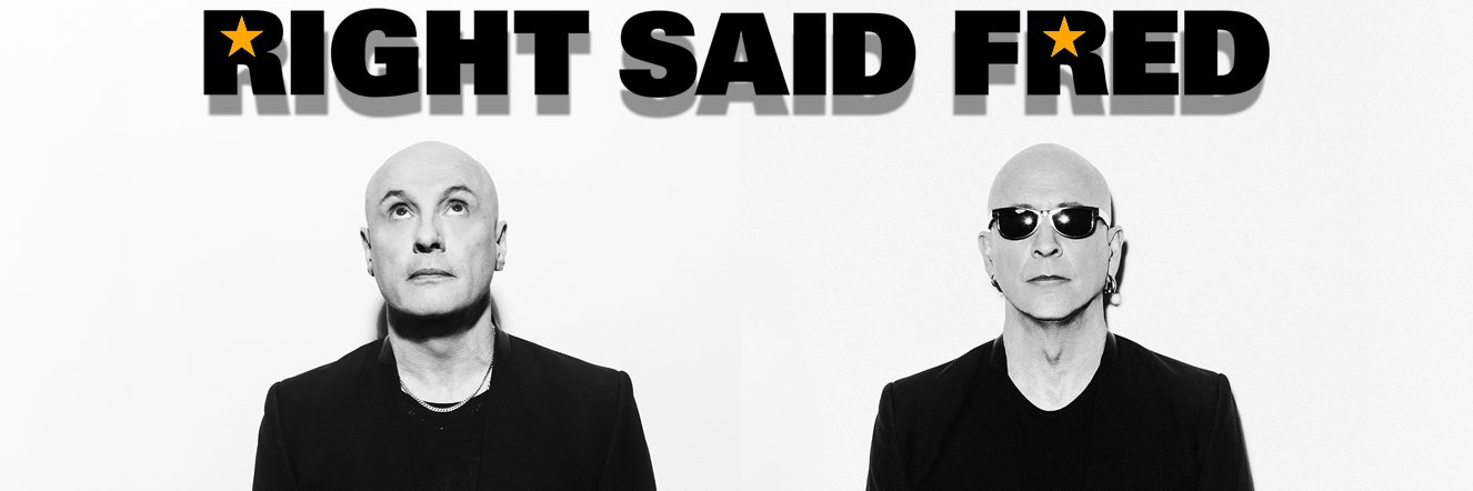 Right Said Fred's banner