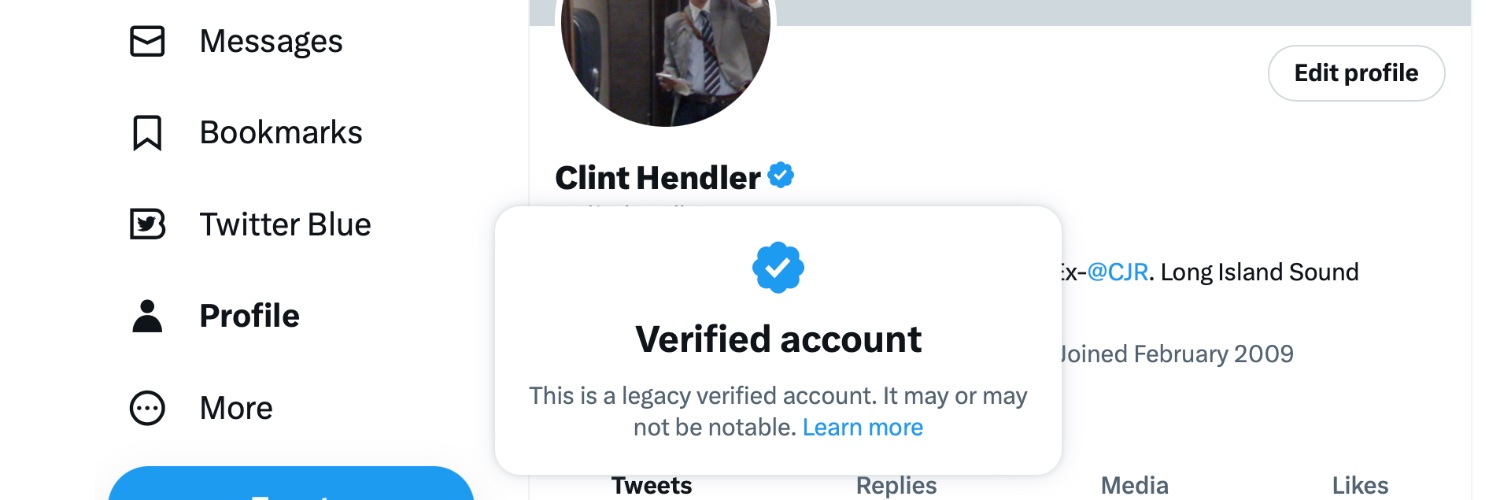 clinthendler's profile banner image