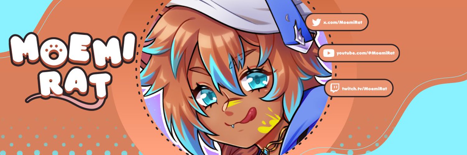 MoemiRat 🐀 💢【 𝗯𝗥𝗮𝘁 𝗩𝗧𝗨𝗕𝗘𝗥 】 banner