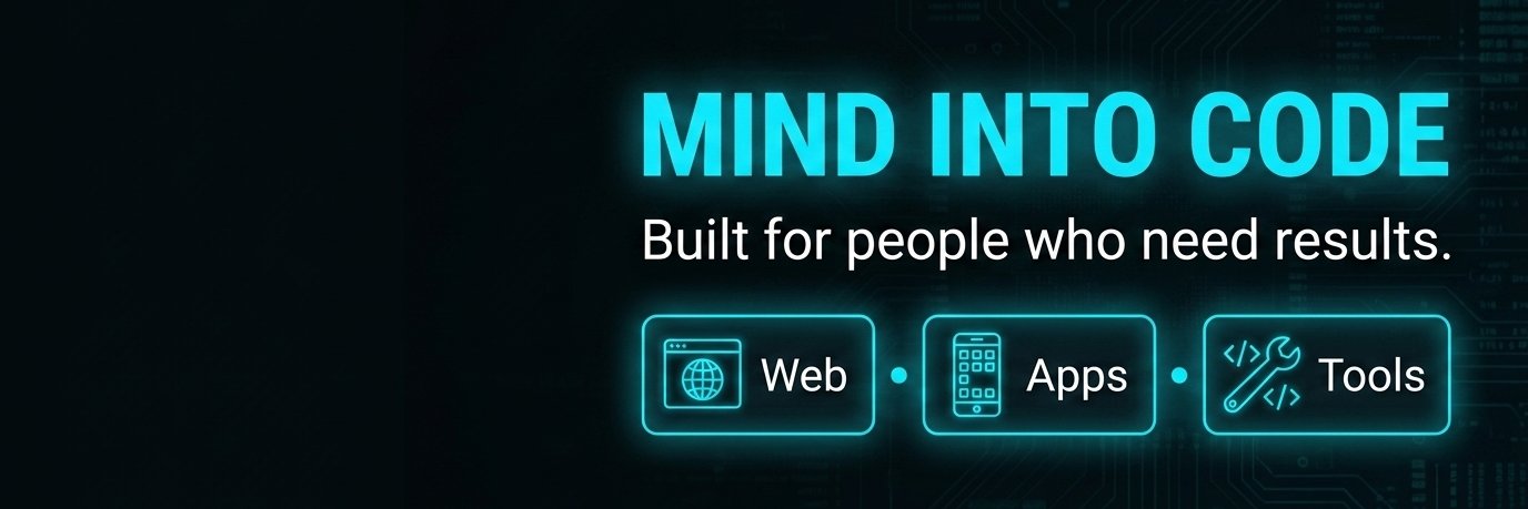 mindintocode's profile banner image