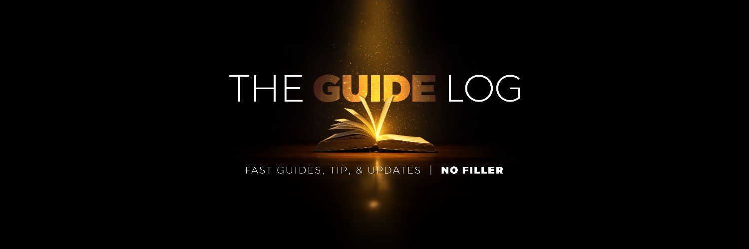 TheGuideLog banner