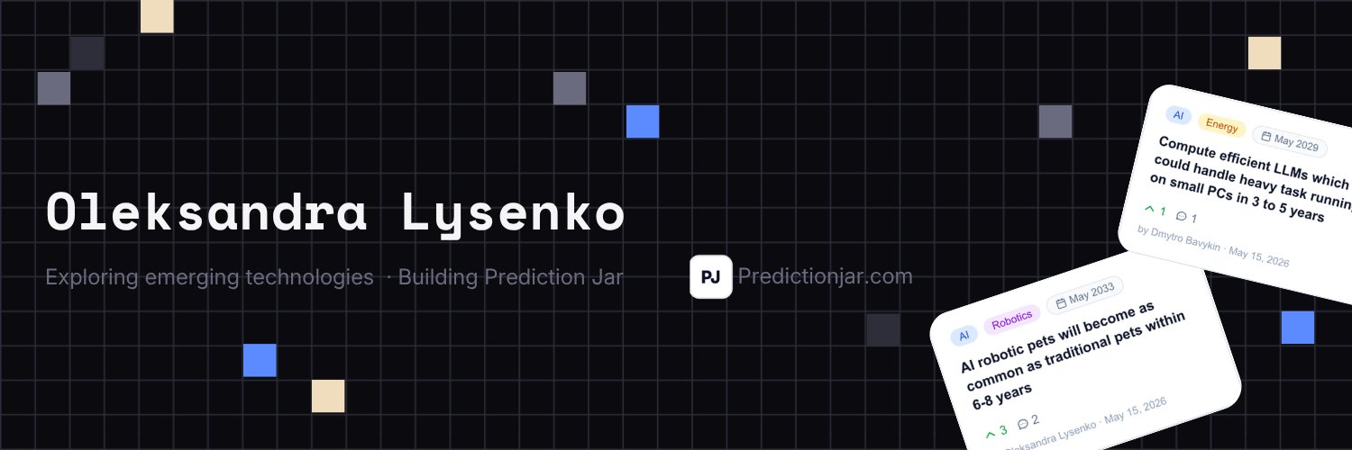 Oleksandra Lysenko banner