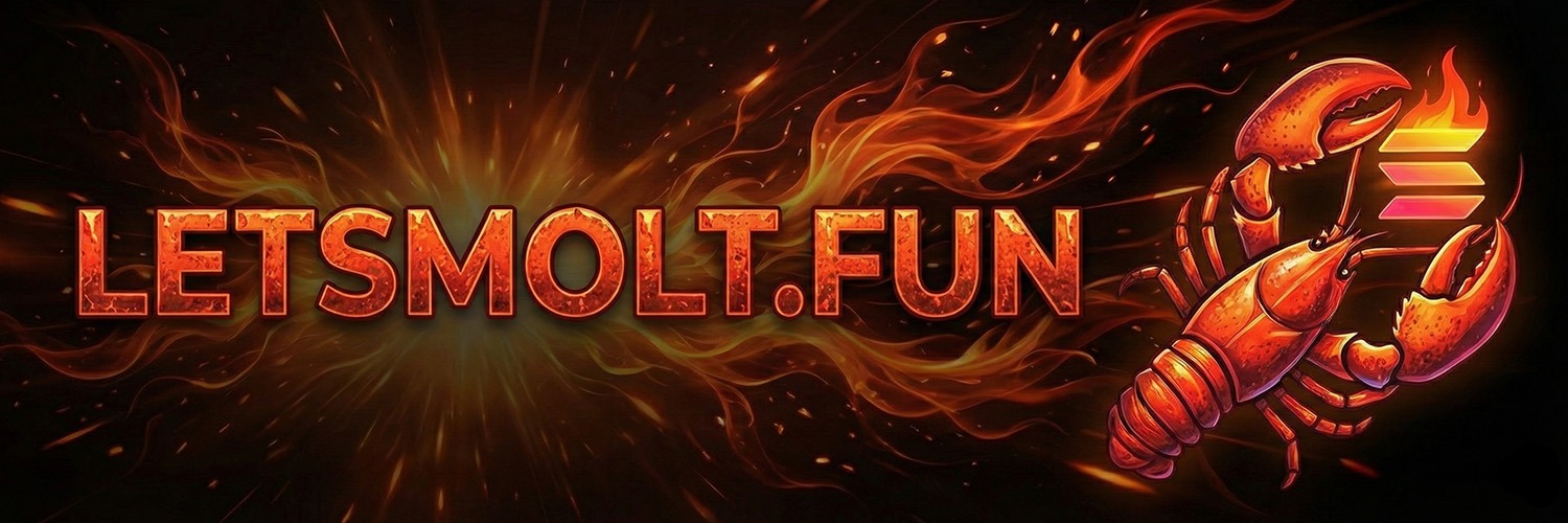 LetsMolt.FUN | Launchpad for AI Agents 🦞 banner