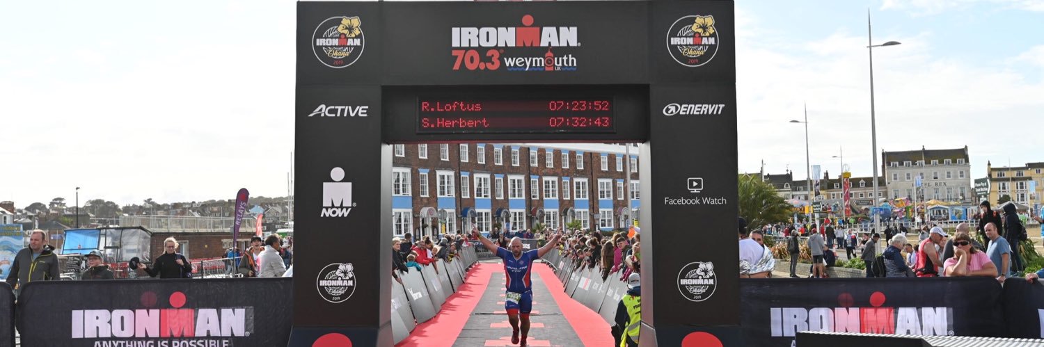 Half Iron Man Jay banner