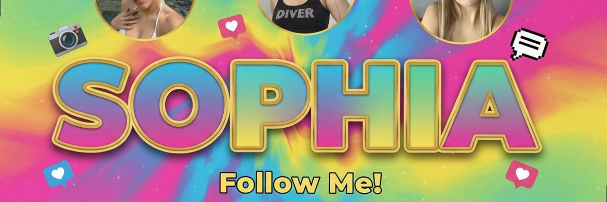 Sophie 💚 💙 banner