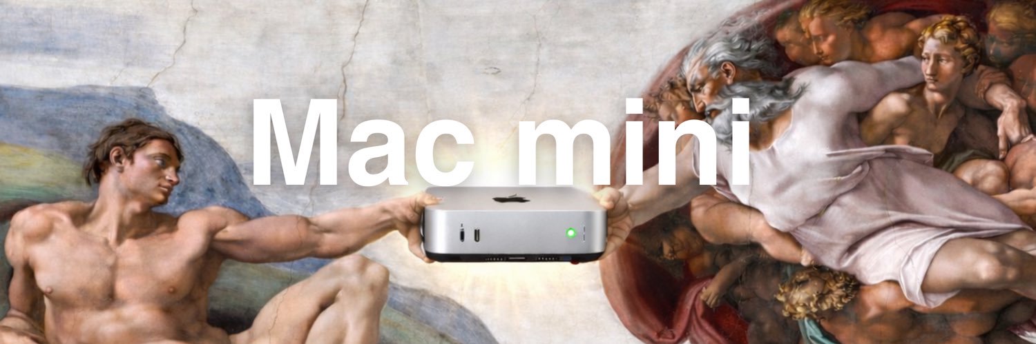 Mac mini banner