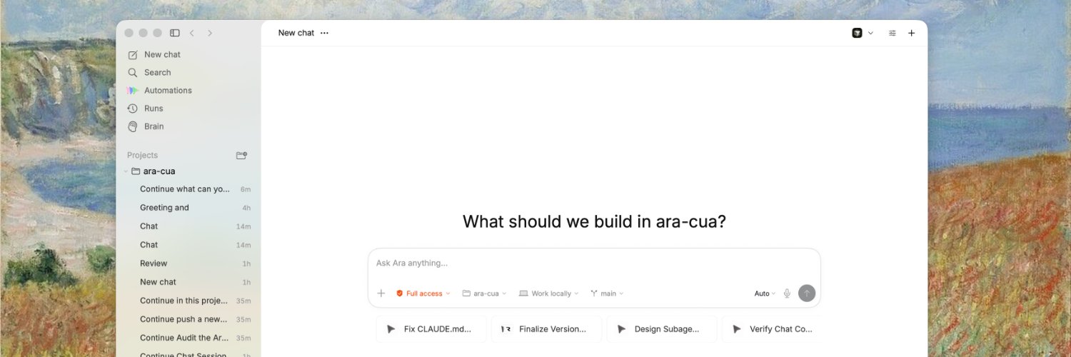 Ara banner