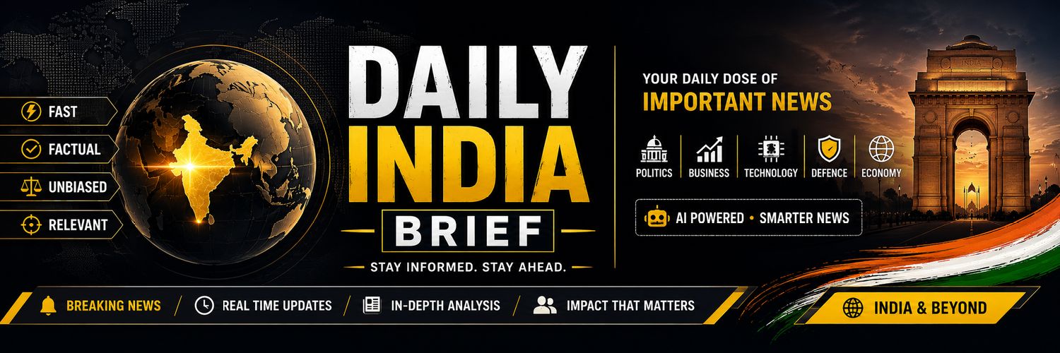 DailyIndiaBrief's profile banner image