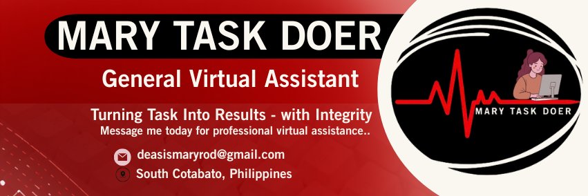 Mary Task Doer banner