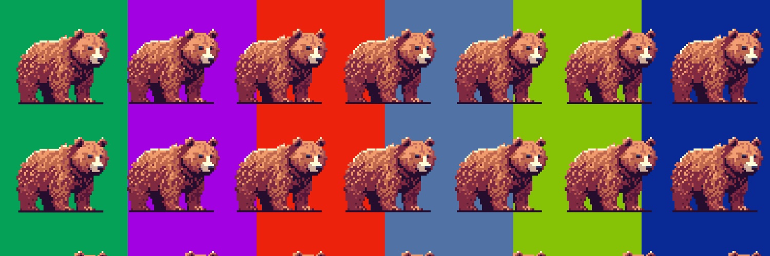 Pixel Bear banner
