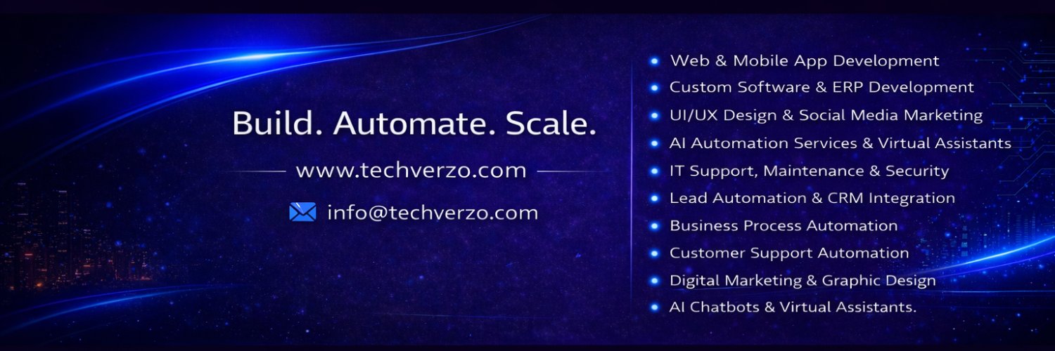 TechVerzo banner