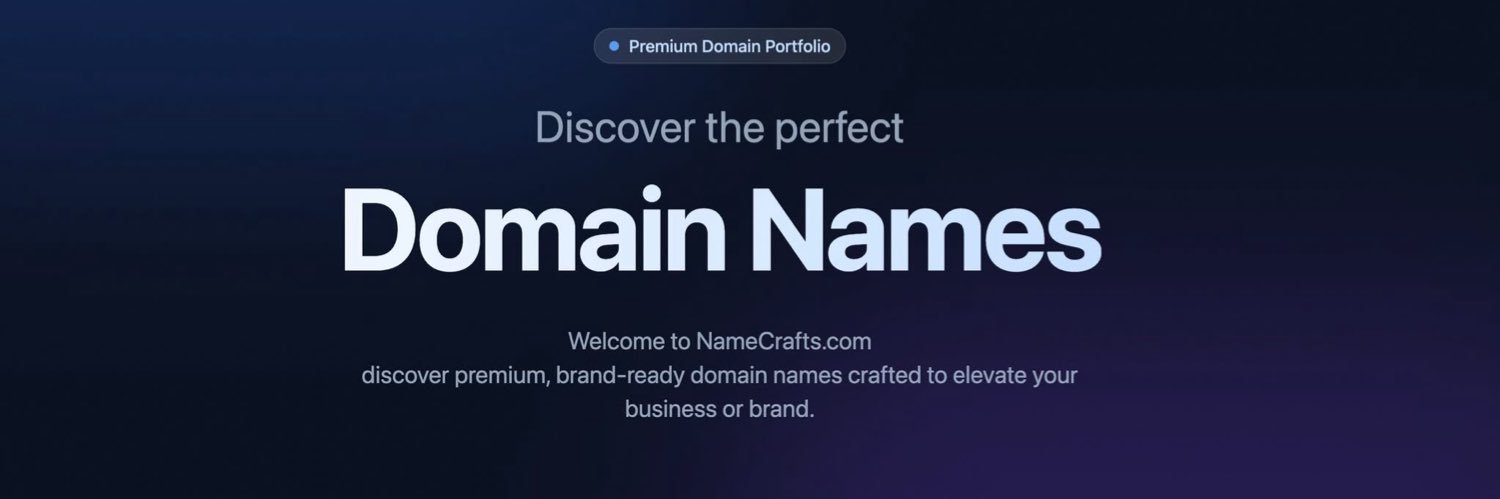 NameCrafts_'s profile banner image