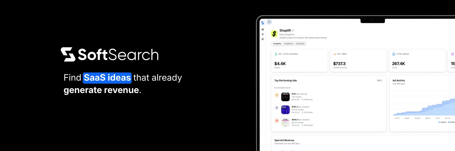 Softsearch.io banner