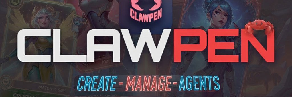 Clawpen 🦞🖊️ banner
