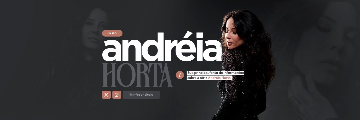 Info Andréia Horta banner