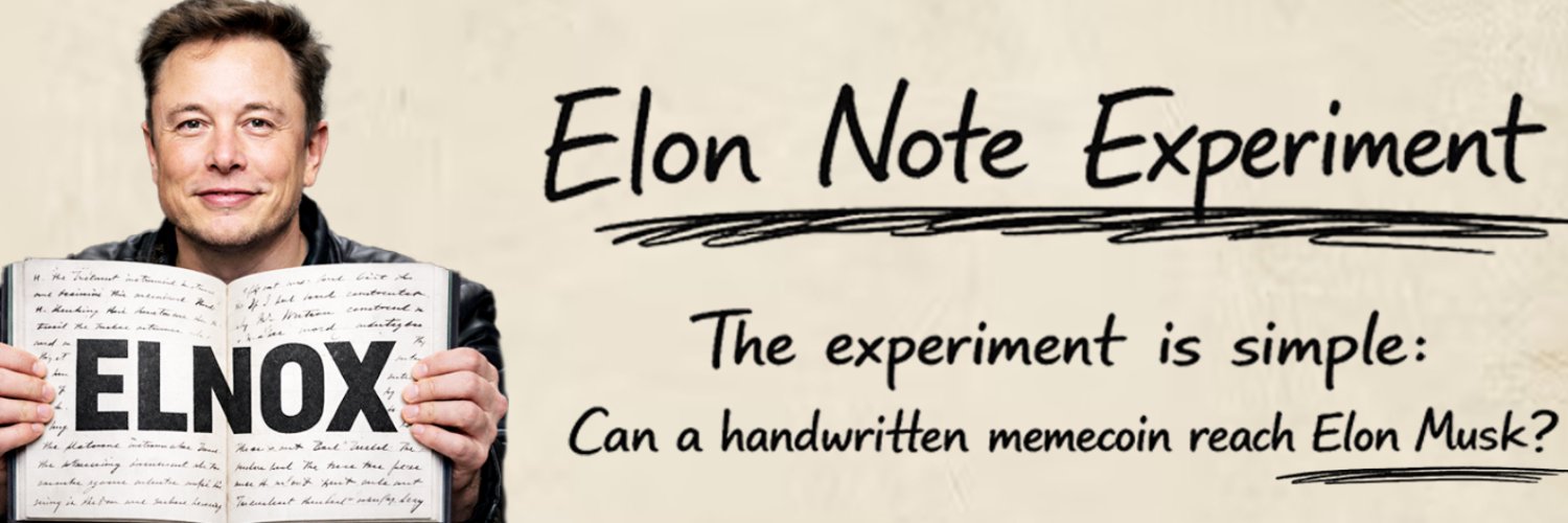 Elon Note Experiment banner