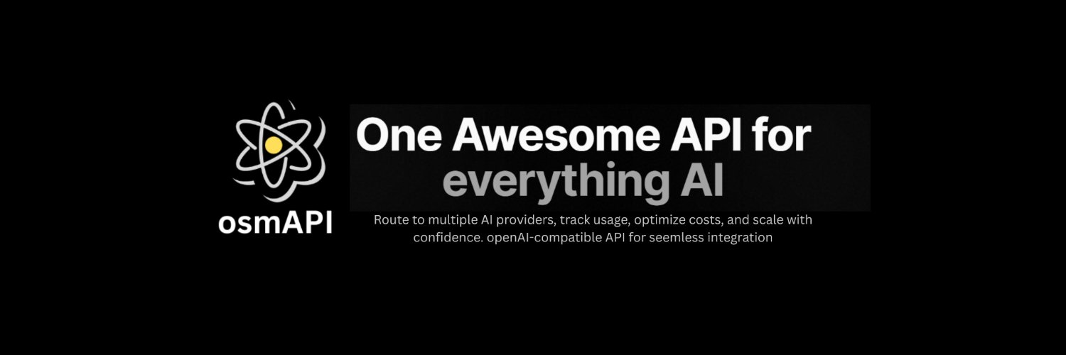 osmAPI banner