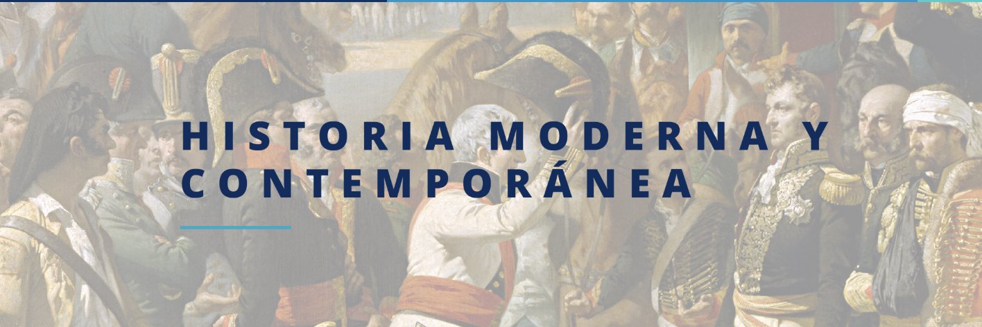 Dpto. Hª Moderna y Contemporánea. UMA banner