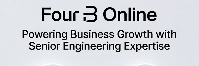 Four B Online banner