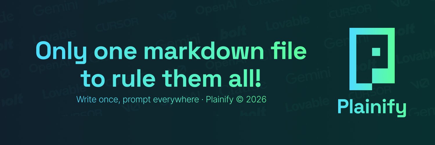 plainify2026's profile banner image