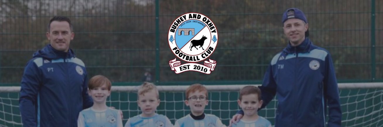 Bushey & Oxhey Football Club banner