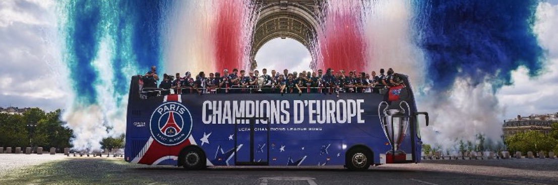SUPPORTER DU GRAND PSG ❤️💙 CHAMPIONS D’EUROPE🏆⭐️ banner