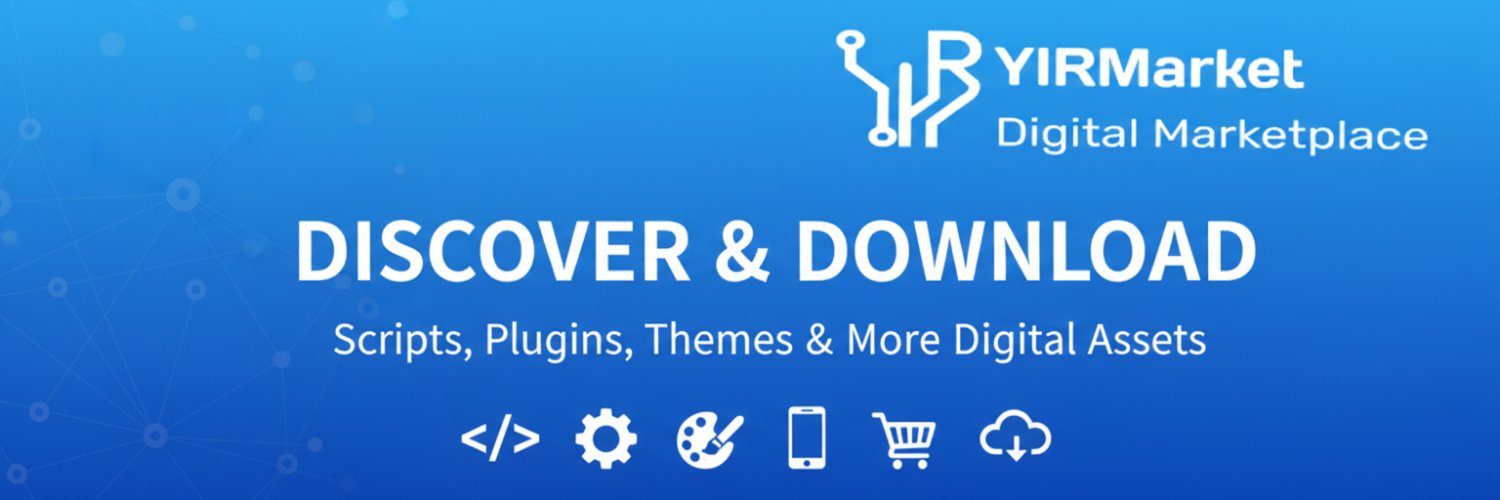 yirmarketplace's profile banner image