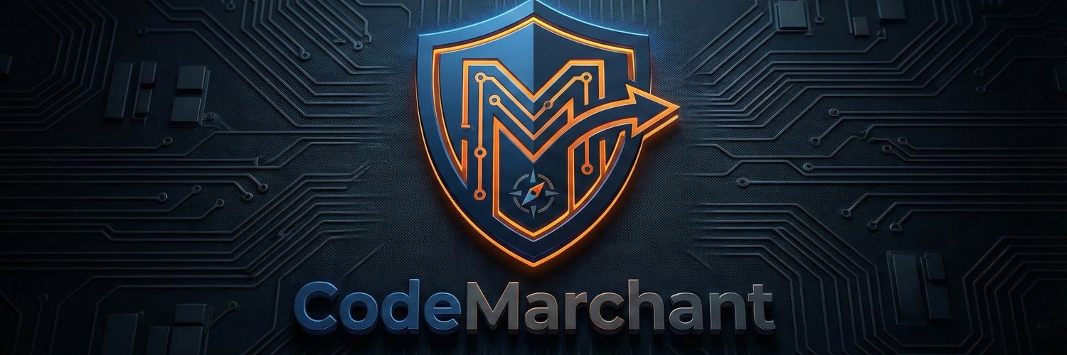 codemarchant's profile banner image