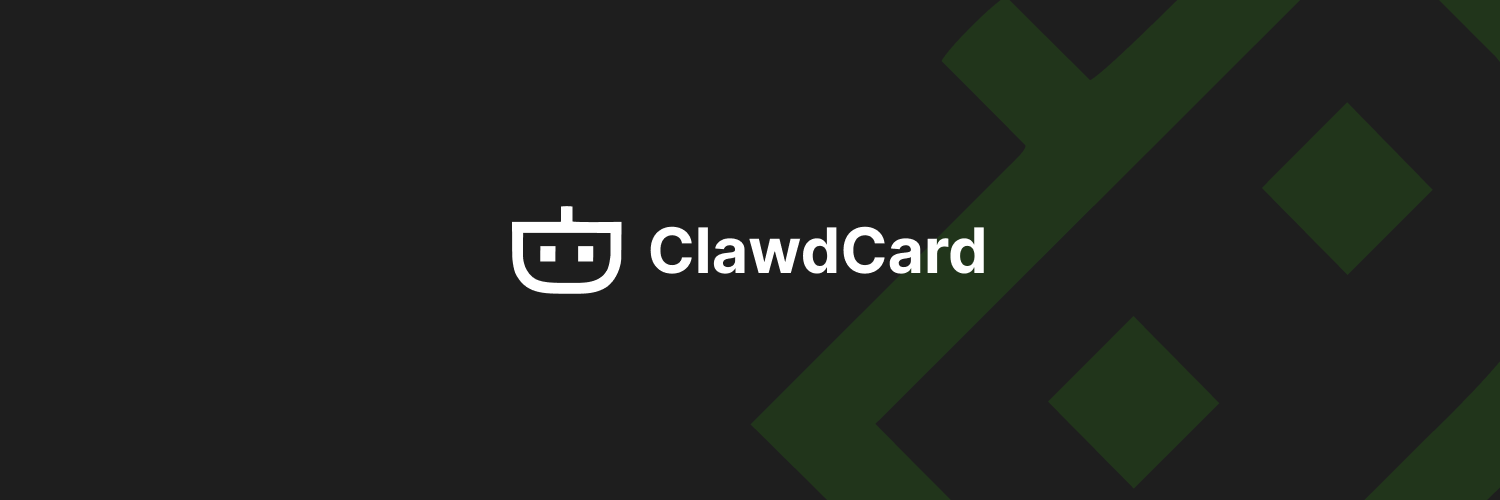 Clawdcard banner