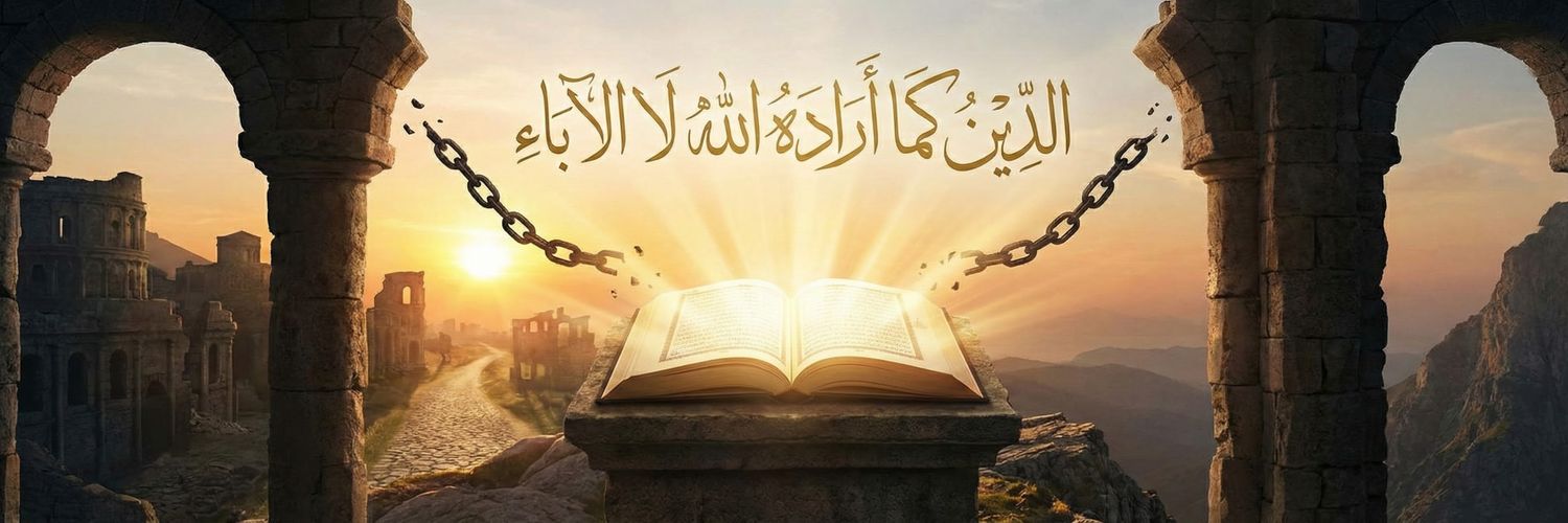 الدين كما أراده الله لا الآباء banner