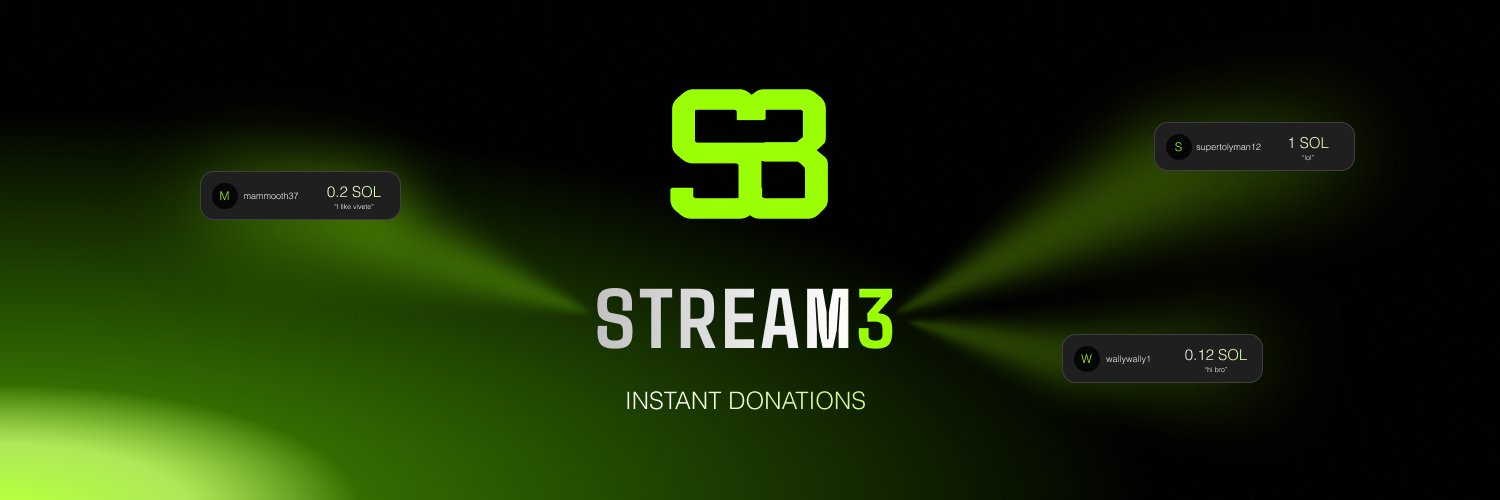 streamthreeapp's profile banner image
