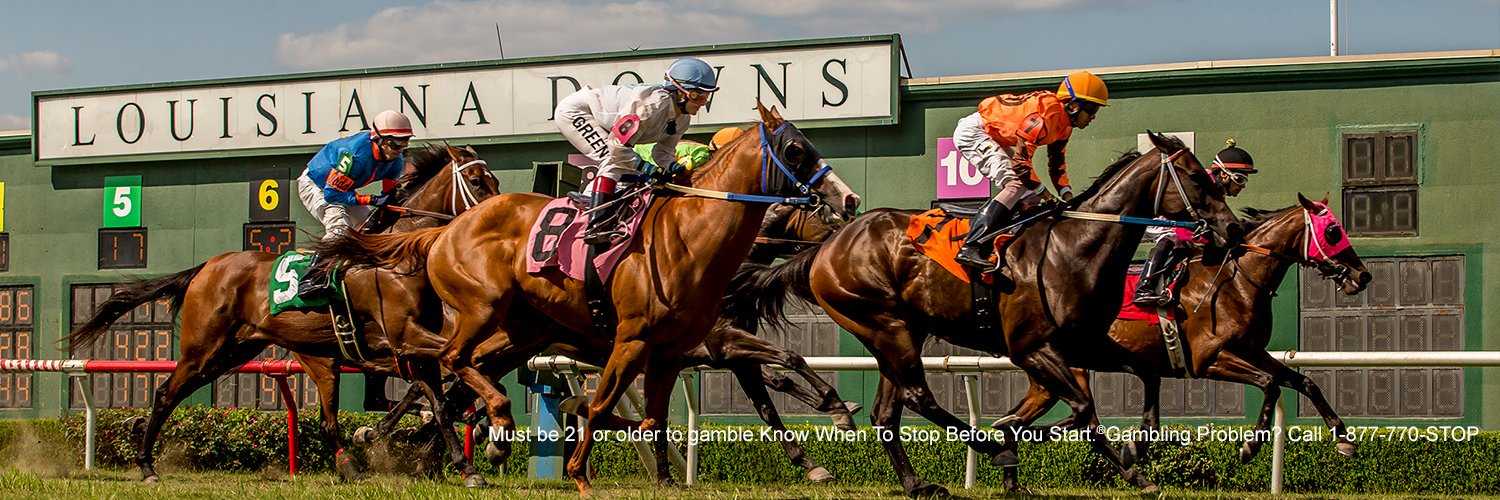 Louisiana Downs Racetrack & Casino's banner