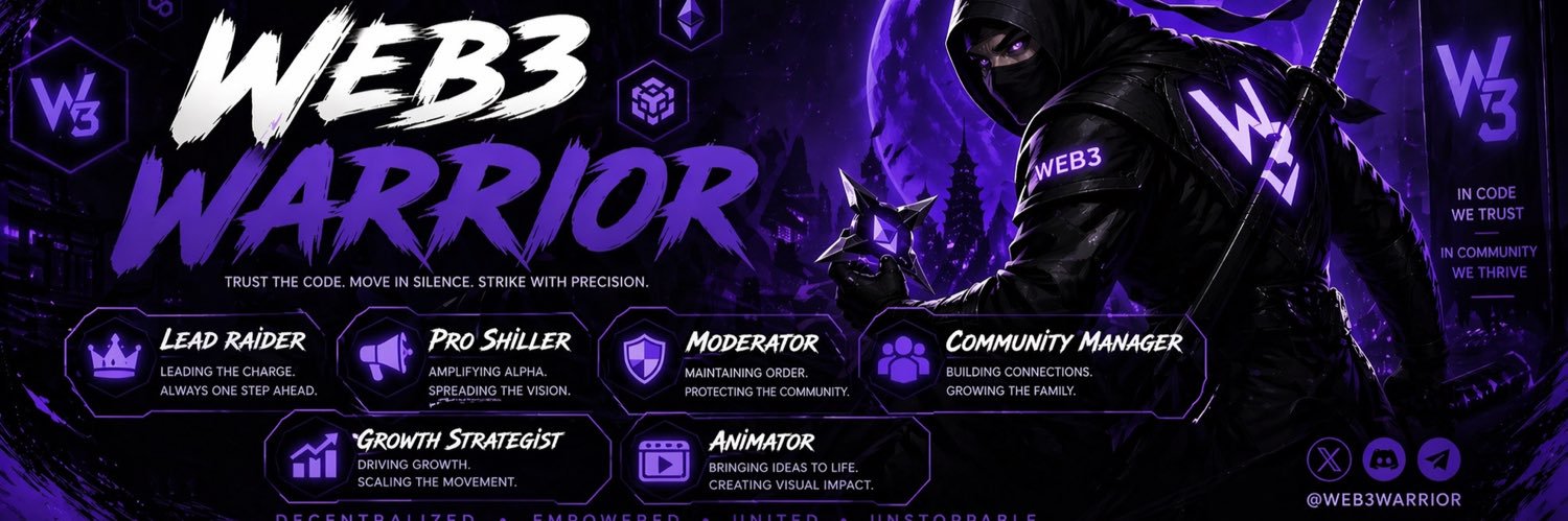 Web3 Warrior banner