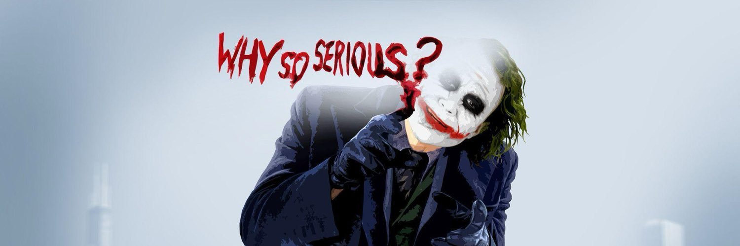 The Joker banner