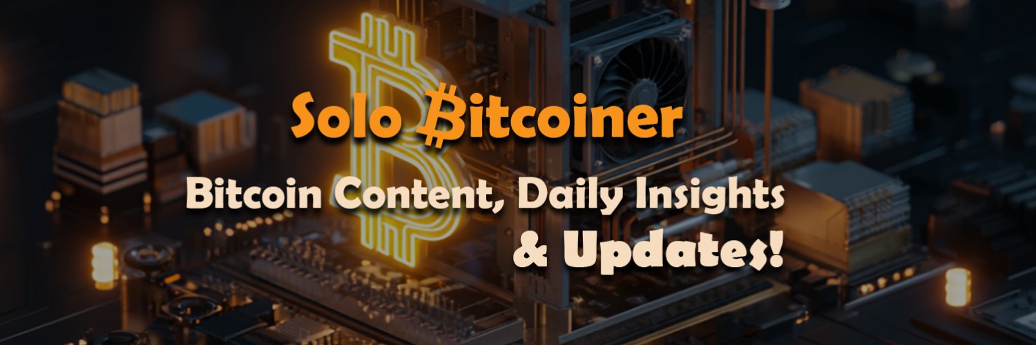 Solo Bitcoiner banner