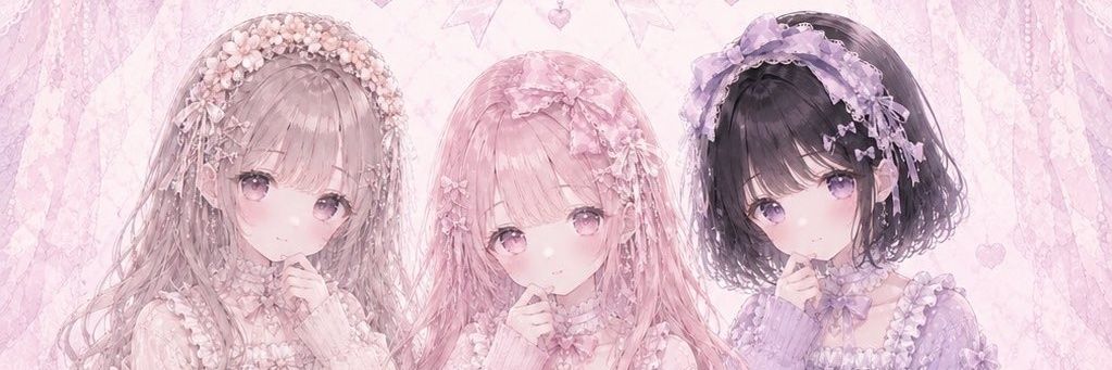 愛萌シズ☆サツ𓆩♔𓆪 banner