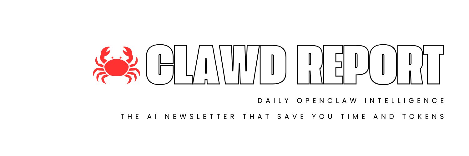 Clawd Report banner
