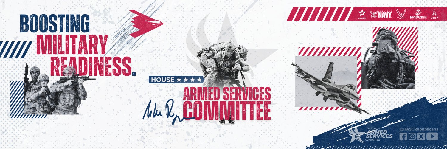 Armed Services GOP's banner