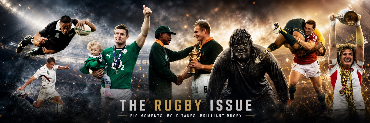 The Rugby Issue banner
