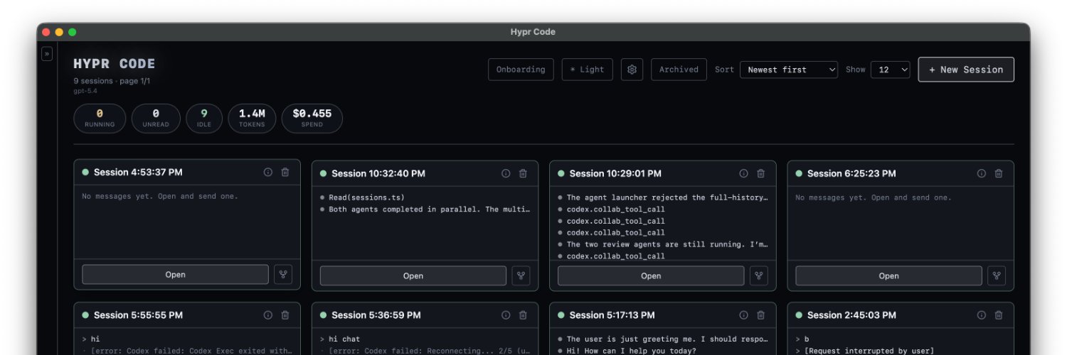 Hypr Code banner