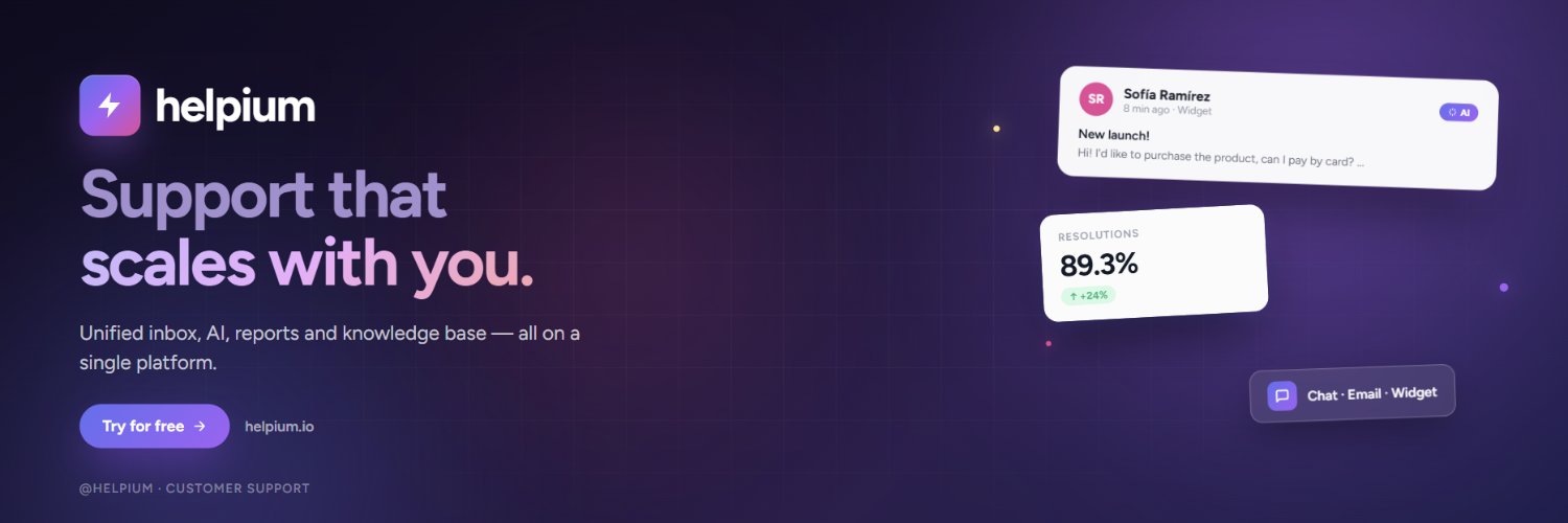 HelpiumApp's profile banner image