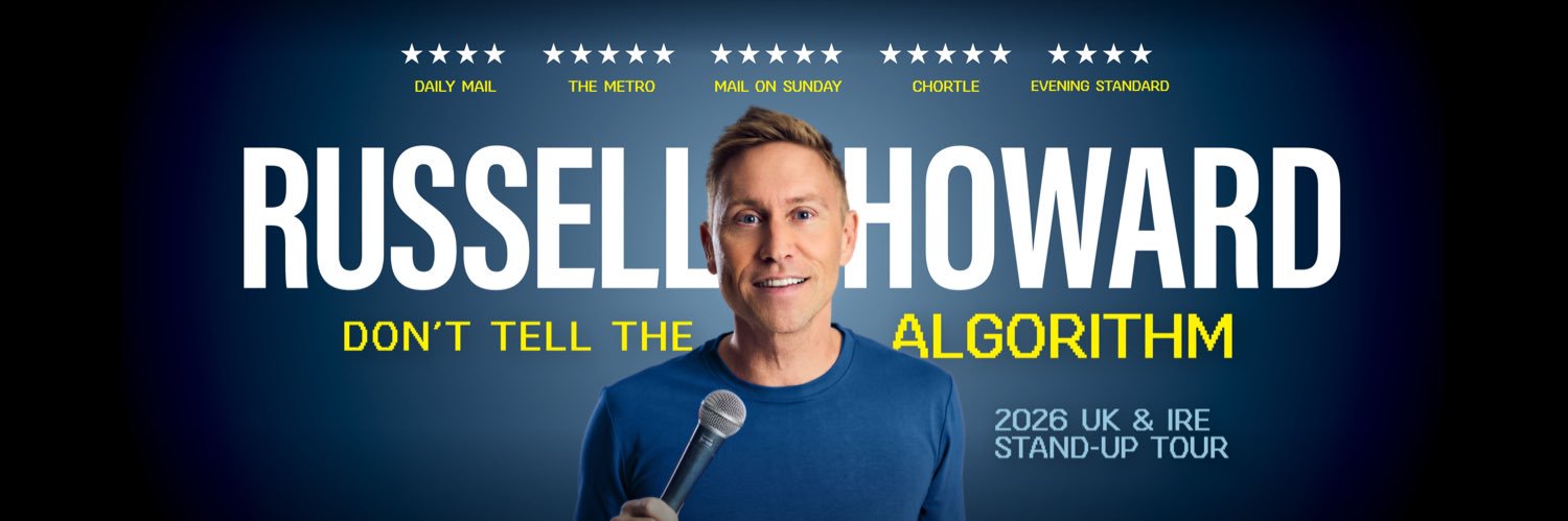 Russell Howard banner