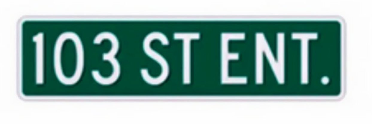 103RD STREET ENT. banner