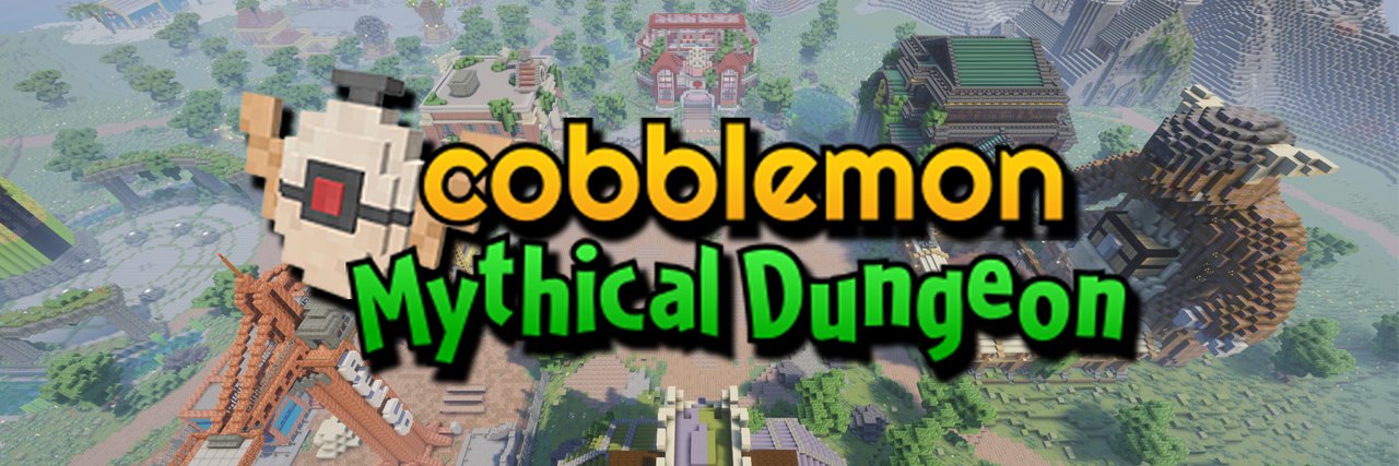 Cobblemon Mythical Dungeon banner