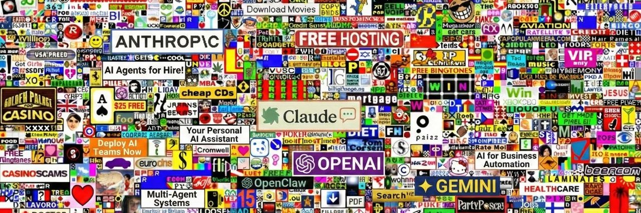 Milly 🦞 Molty Million Dollar Homepage banner