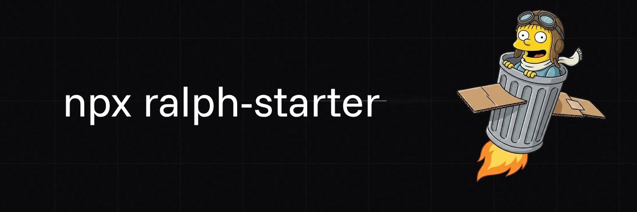 Ralph Starter banner