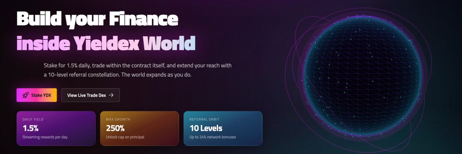 YDXToken's profile banner image