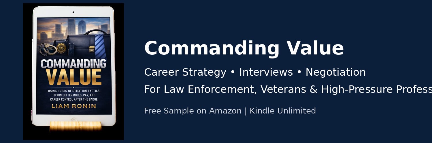 Liam Ronin | Retired Detective | Author banner