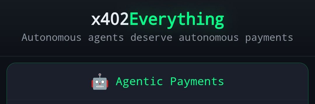 X402Everything banner