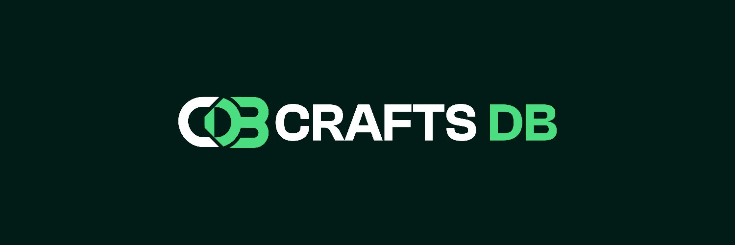 craftsdbcom's profile banner image